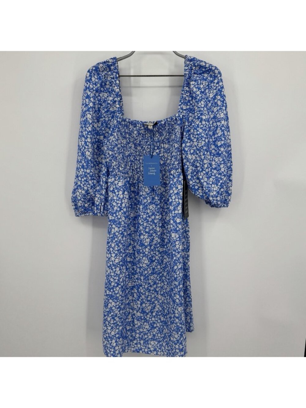 Tuckernuck x Cameran Eubanks Blooms on Board Smocked Mini Annie Dress size M NWT
